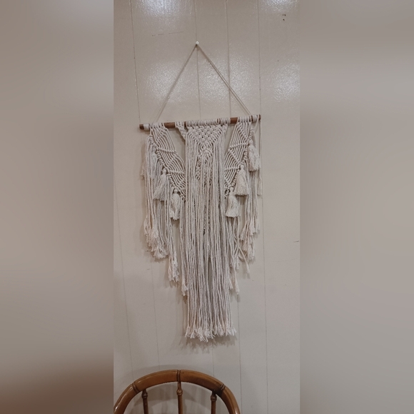 Wall Hanging Woven Wall Decor India Boho Chic Bohemian Wall Art Home Decoration - Picture 3 of 7